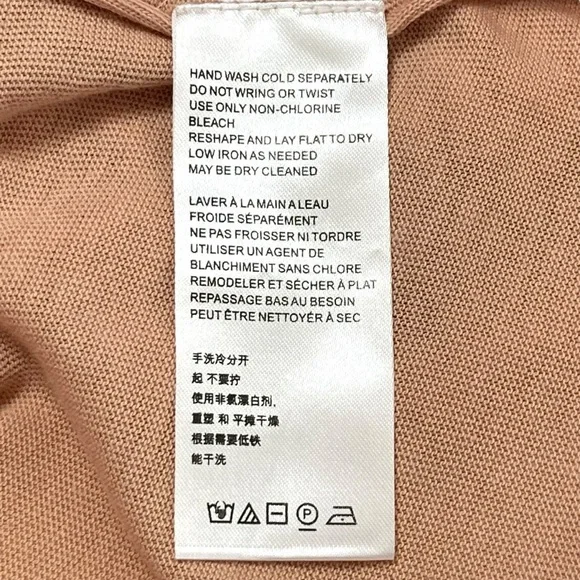 Free People High Hopes Cotton Crocheted-Yoke Lace-Sleeved Top Size Large - Picture 9 of 11